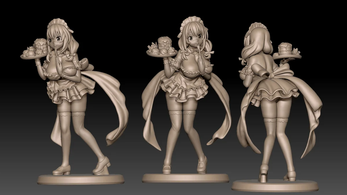 YunYun | Fan Art | 3D Printed Resin Model Garage Kit | *Un-Painted* | Sin3Dstudio 8