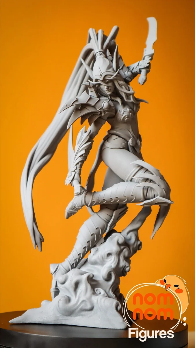 Valeera Sanguinar | Fan Art | 3D Printed Resin Model Garage Kit | *Un-Painted* | Nomnom 5