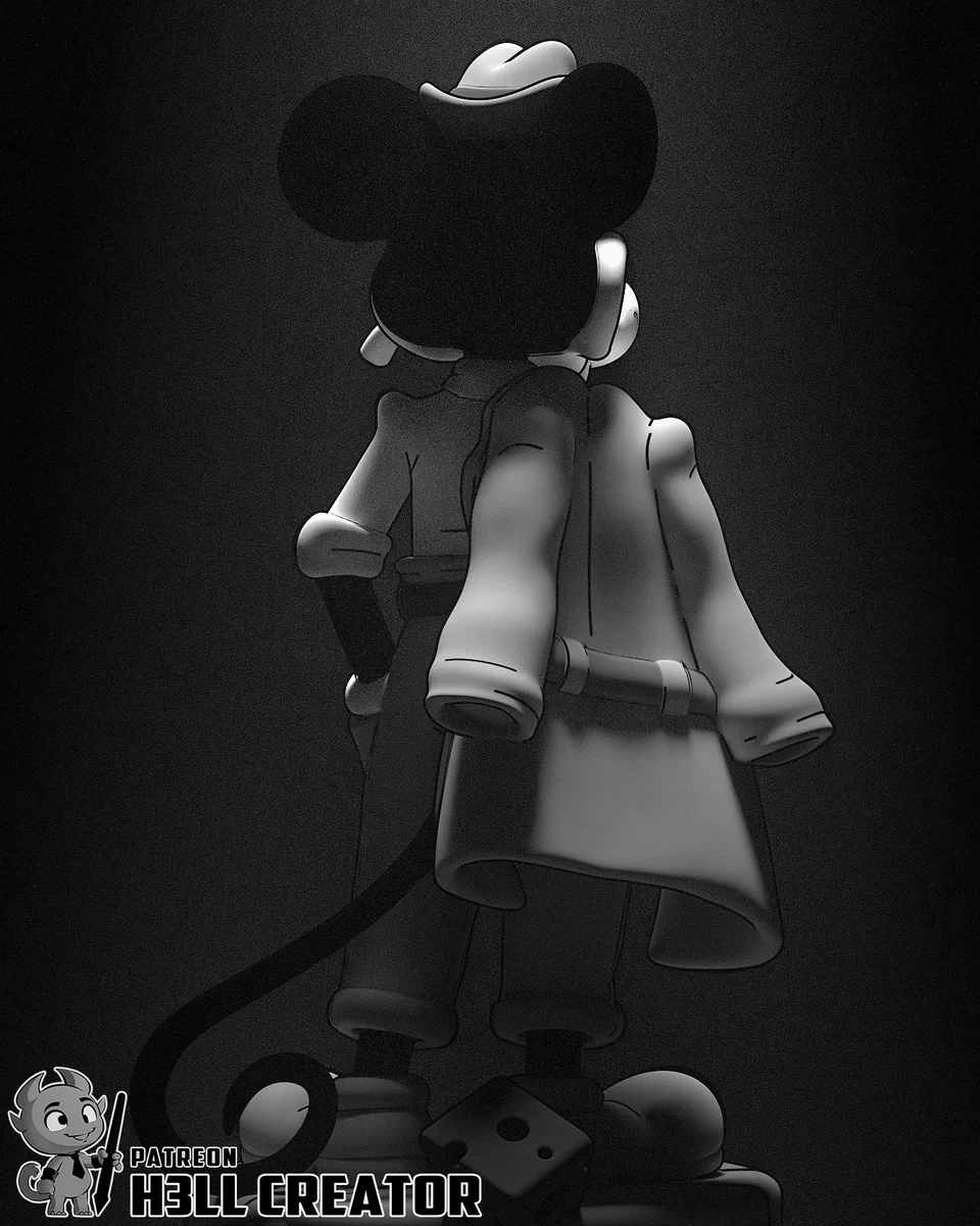 Jack Pepper | Fan Art | 3D Printed Resin Model Garage Kit | *Un-Painted* | H3LL Creator 8