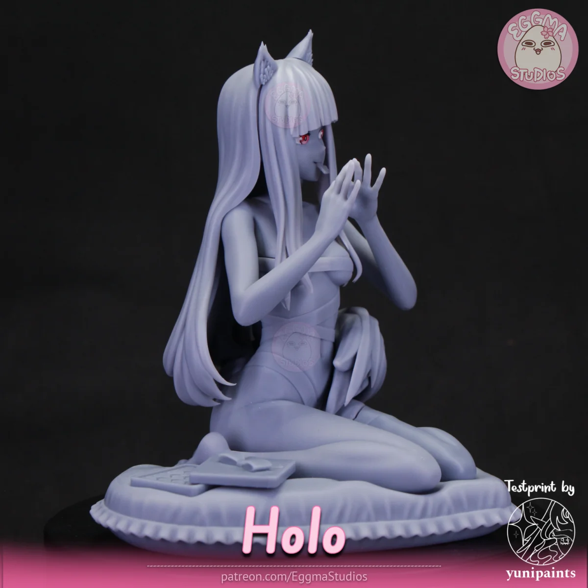Holo | Fan Art | 3D Printed Resin Model Garage Kit | *Un-Painted* | EggmaStudios 16