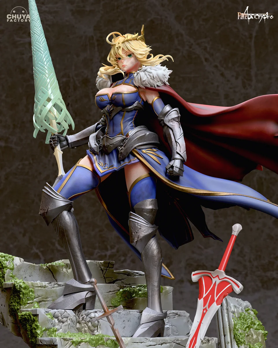 Artoria Pendragon | Fan Art | 3D Printed Resin Model Garage Kit | *Un-Painted* | Chuya Factory 6