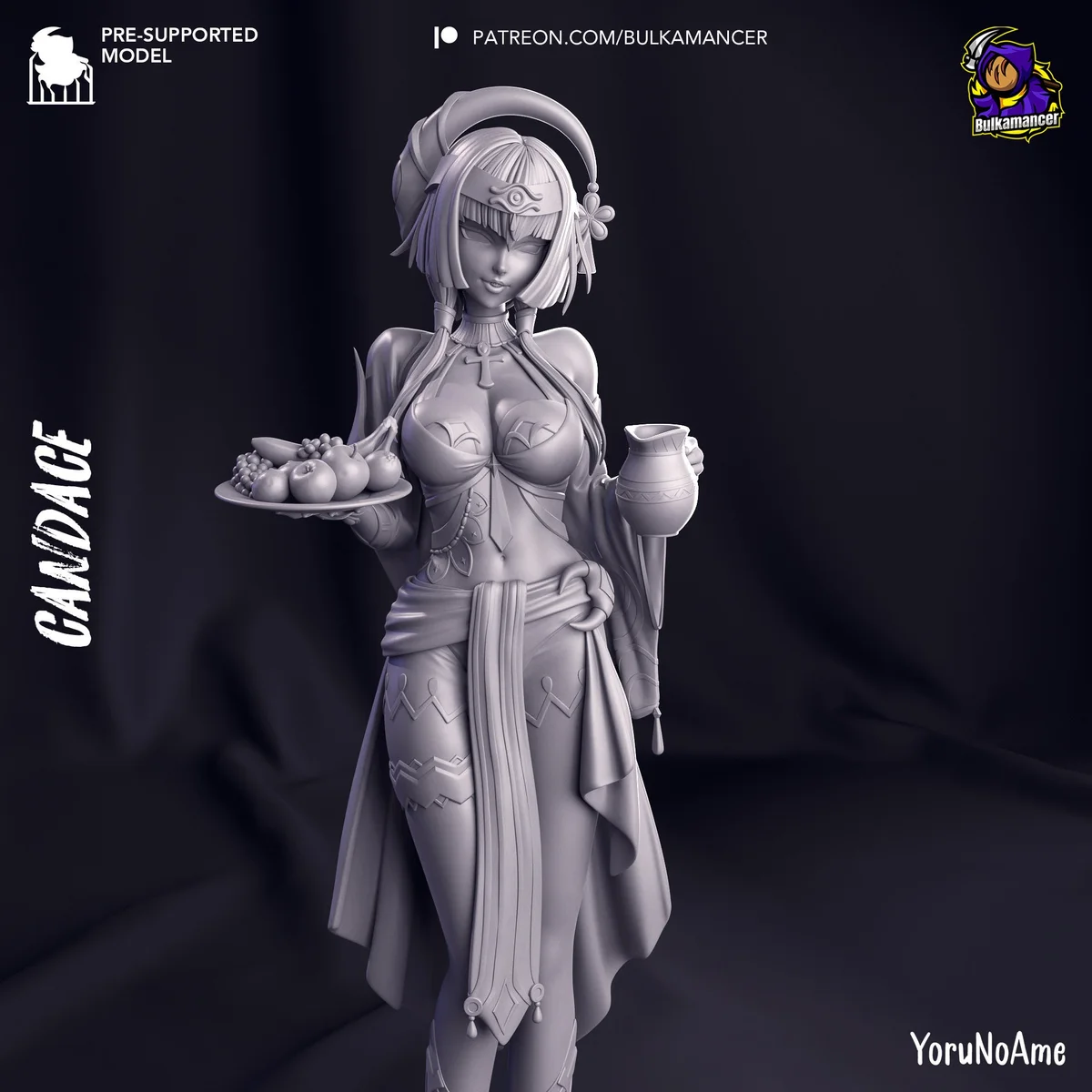 Candace | Fan Art | 3D Printed Resin Model Garage Kit | *Un-Painted* | Bulkamancer 4