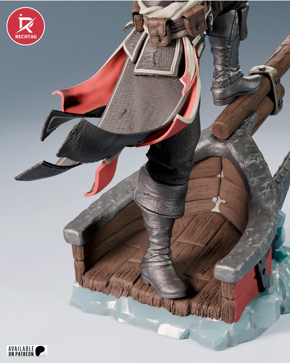 Shay Cormac | Fan Art | 3D Printed Resin Model Garage Kit | *Un-Painted* | Rechtag 7
