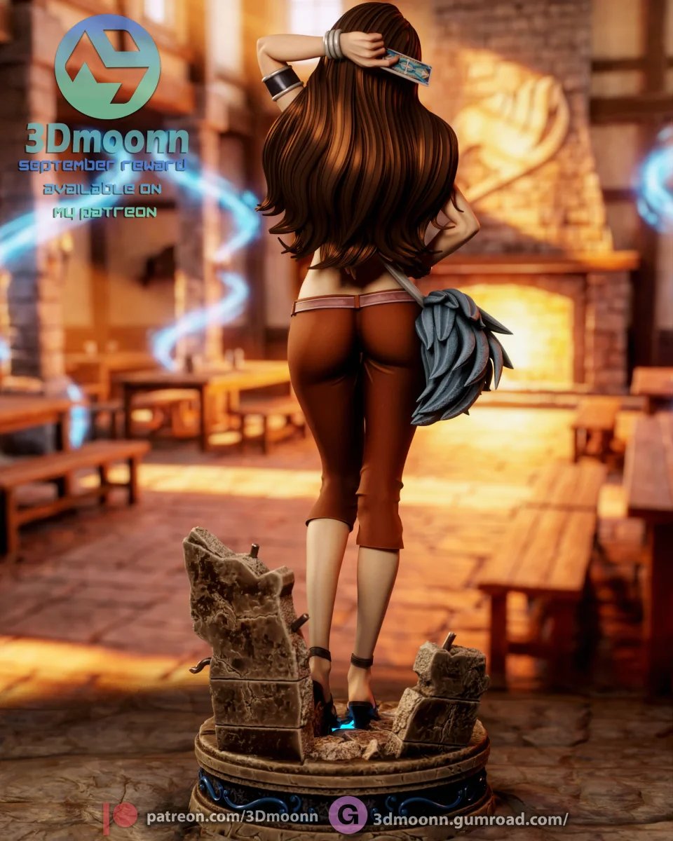 Cana Alberona | Fan Art | 3D Printed Resin Model Garage Kit | *Un-Painted* | 3DMoonn 6