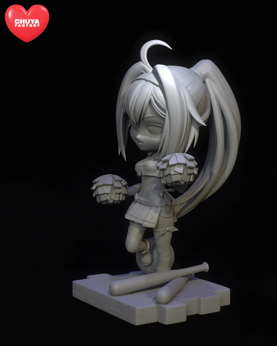 Chibi Bay | Fan Art | 3D Printed Resin Model Garage Kit | *Un-Painted* | Chuya Factory 11