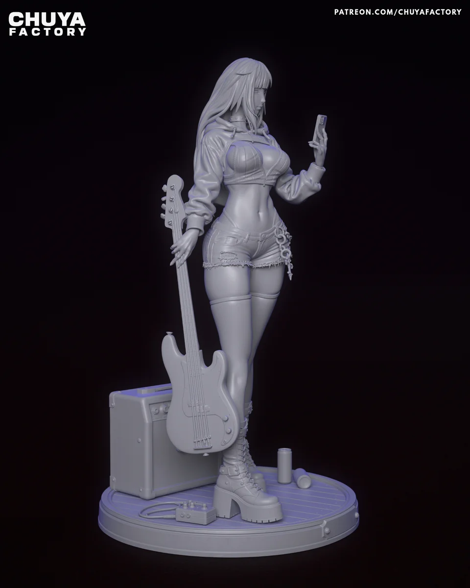 Hinata Hyuga | Fan Art | 3D Printed Resin Model Garage Kit | *Un-Painted* | Chuya Factory 17
