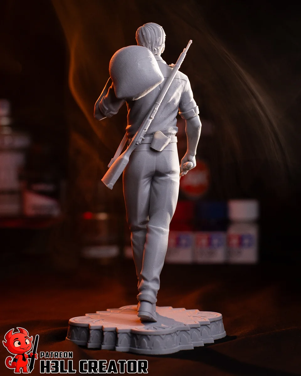 Enzo Favara | Fan Art | 3D Printed Resin Model Garage Kit | *Un-Painted* | H3LL Creator 9