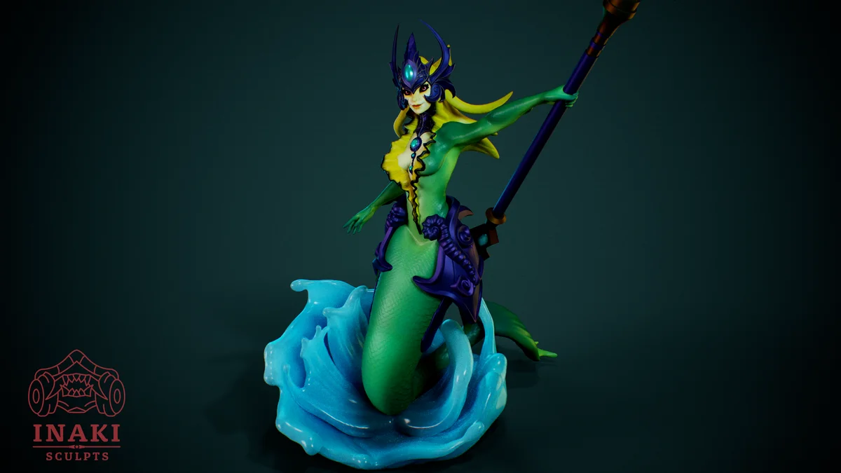Nami | Fan Art | 3D Printed Resin Model Garage Kit | *Un-Painted* | Inaki Sculpts 3