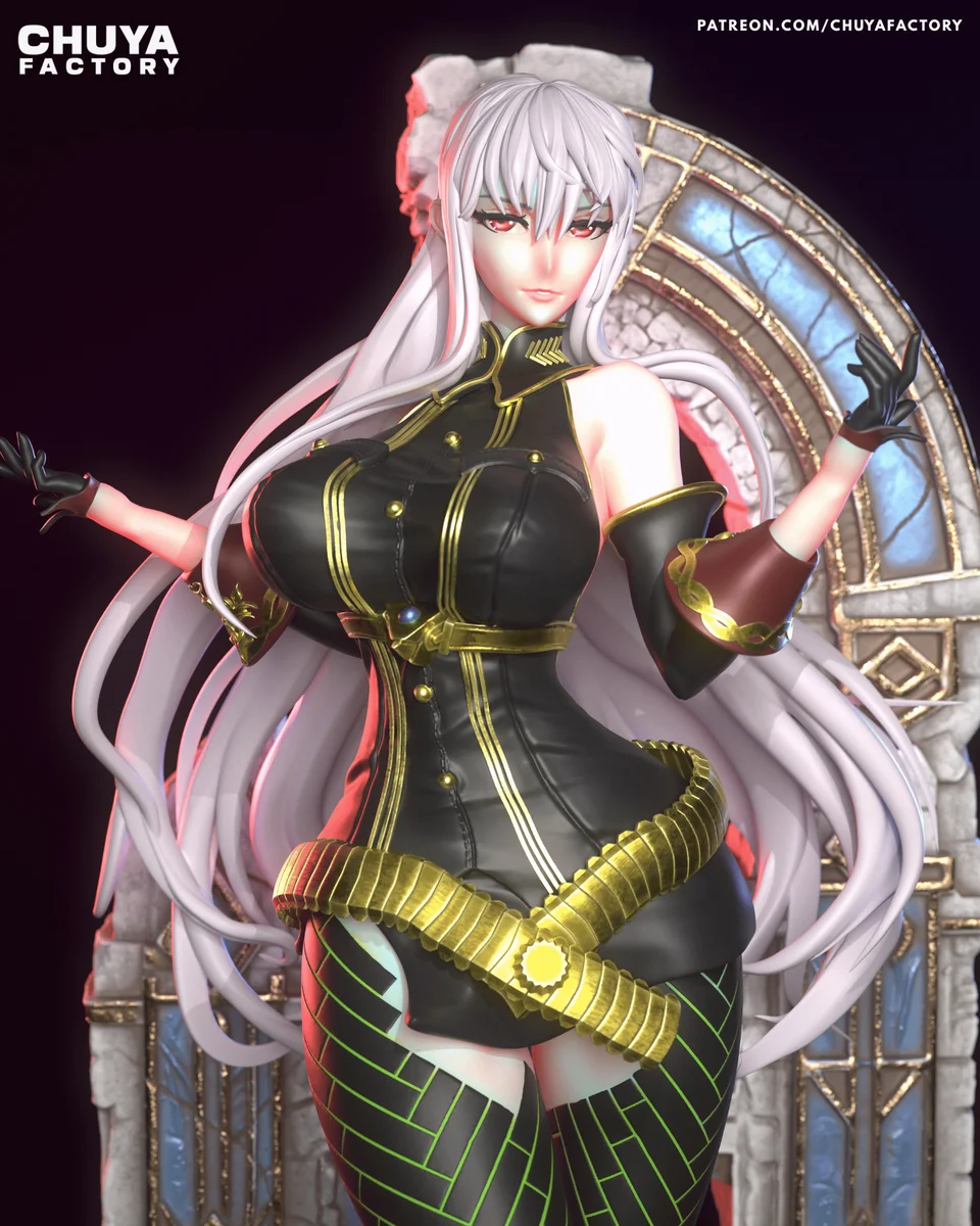 Selvaria Bles | Fan Art | 3D Printed Resin Model Garage Kit | *Un-Painted* | Chuya Factory 5