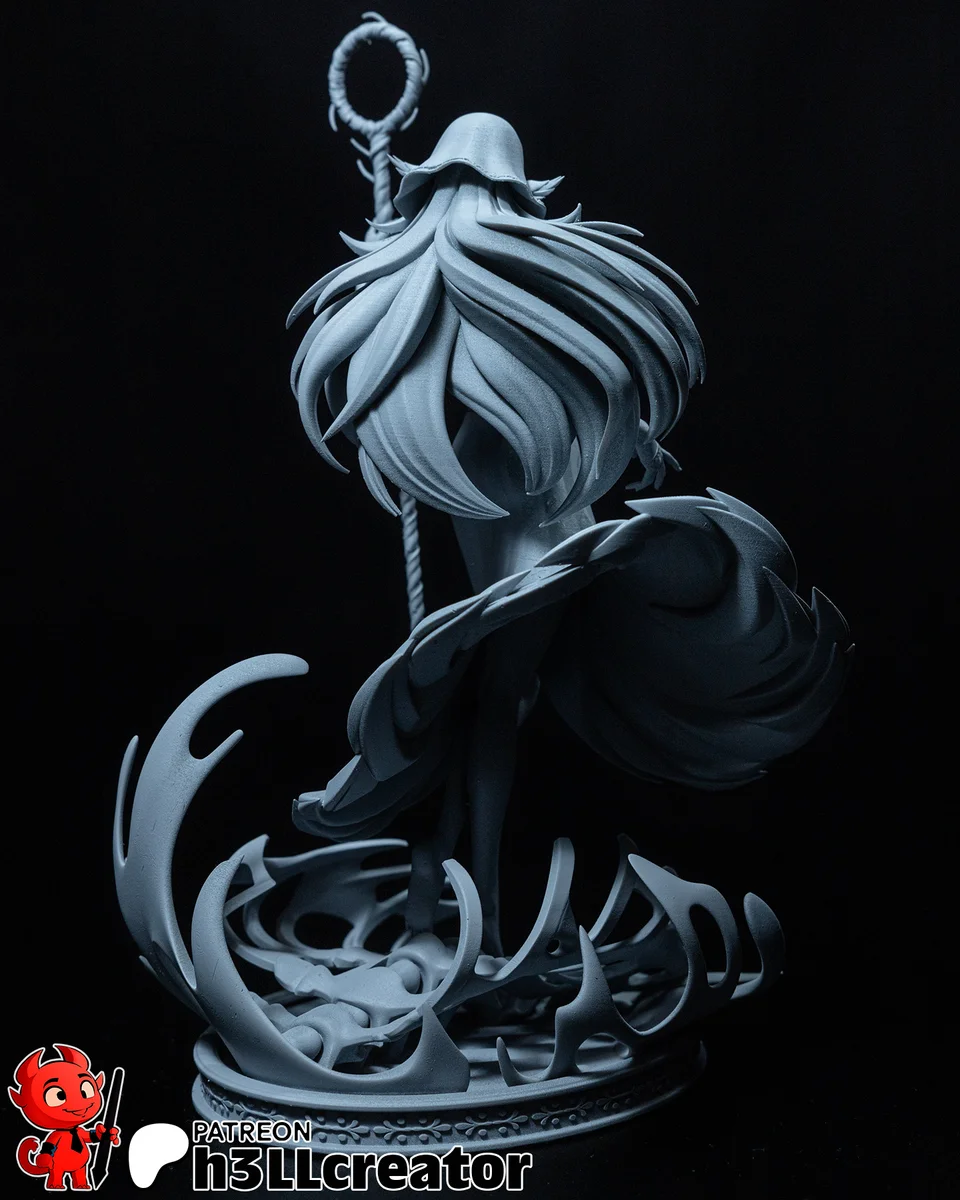 Marcille | Fan Art | 3D Printed Resin Model Garage Kit | *Un-Painted* | H3LL Creator 7