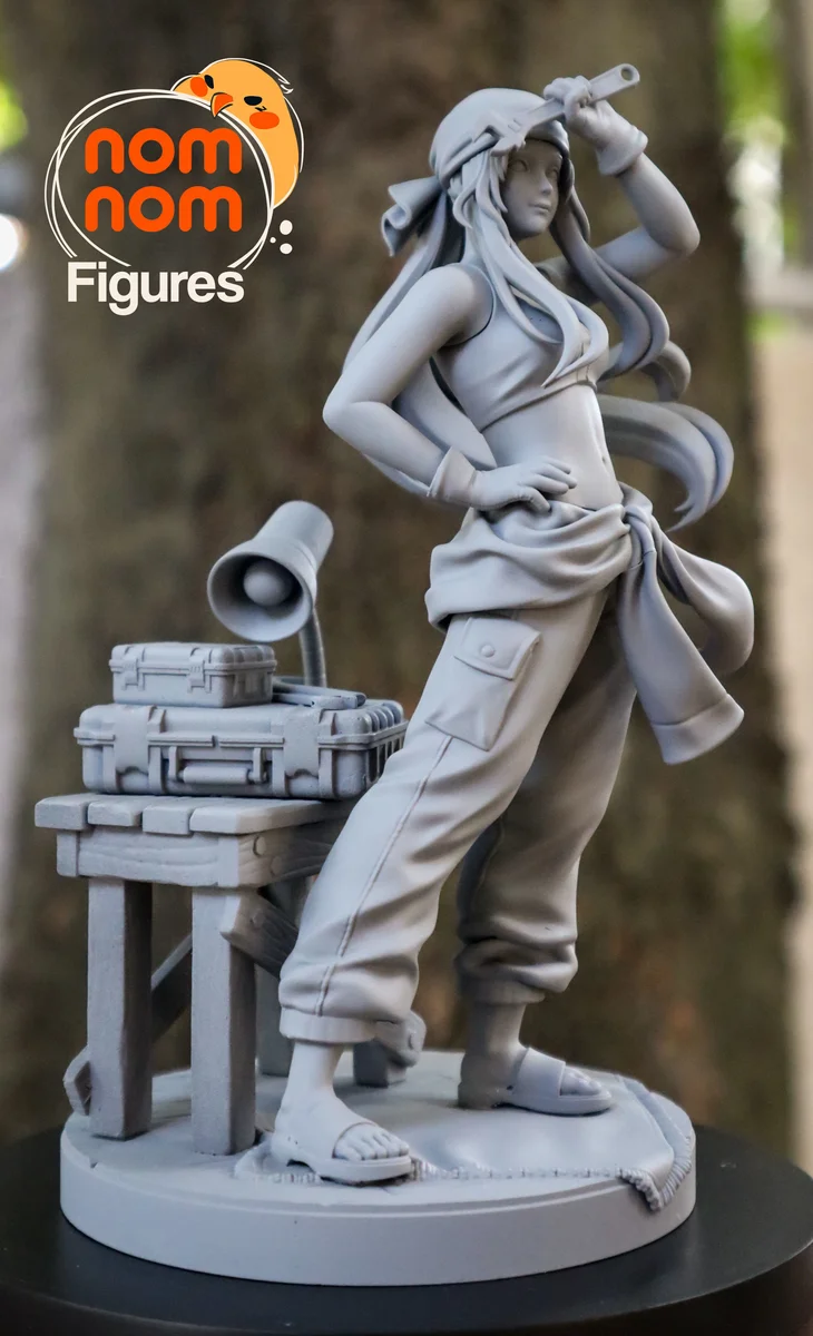 Winry Rockbell | Fan Art | 3D Printed Resin Model Garage Kit | *Un-Painted* | Nomnom 7