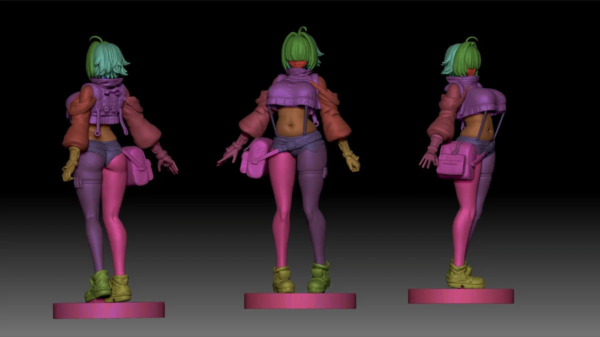 Elegg | Fan Art | 3D Printed Resin Model Garage Kit | *Un-Painted* | Sin3Dstudio 9