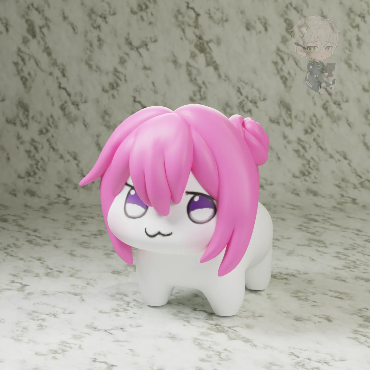 Chibi Doro | Fan Art | 3D Printed Resin Model Garage Kit | *Un-Painted* | Remy Sculpts
