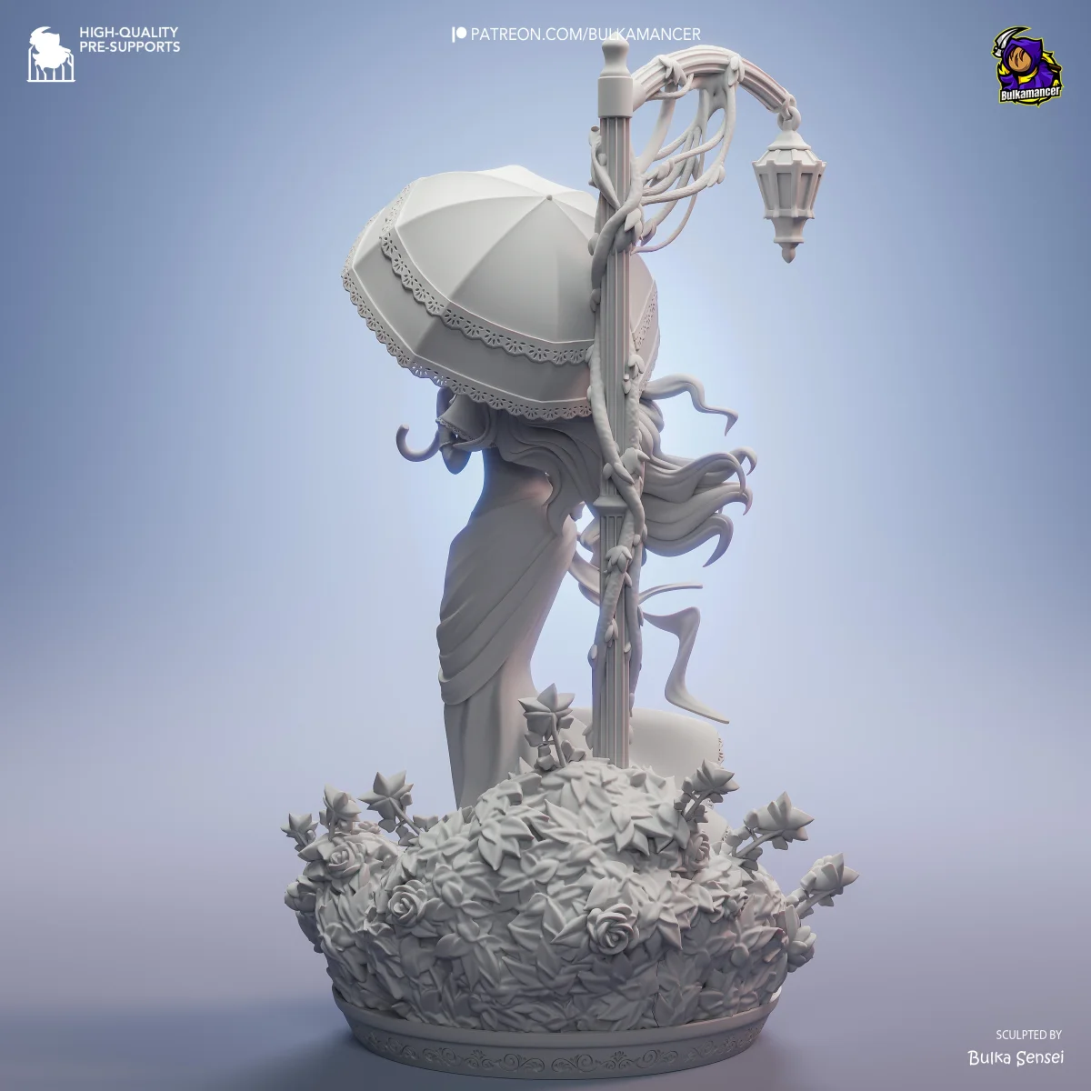 Penelope Eckhart | Fan Art | 3D Printed Resin Model Garage Kit | *Un-Painted* | Bulkamancer 7