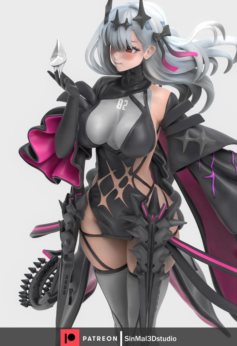 Modernia | Fan Art | 3D Printed Resin Model Garage Kit | *Un-Painted* | Sin3Dstudio