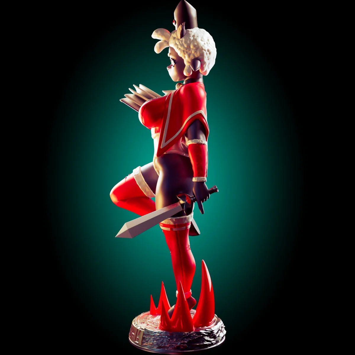 Lamb Chop | Fan Art | 3D Printed Resin Model Garage Kit | *Un-Painted* | Officer Rhu 5