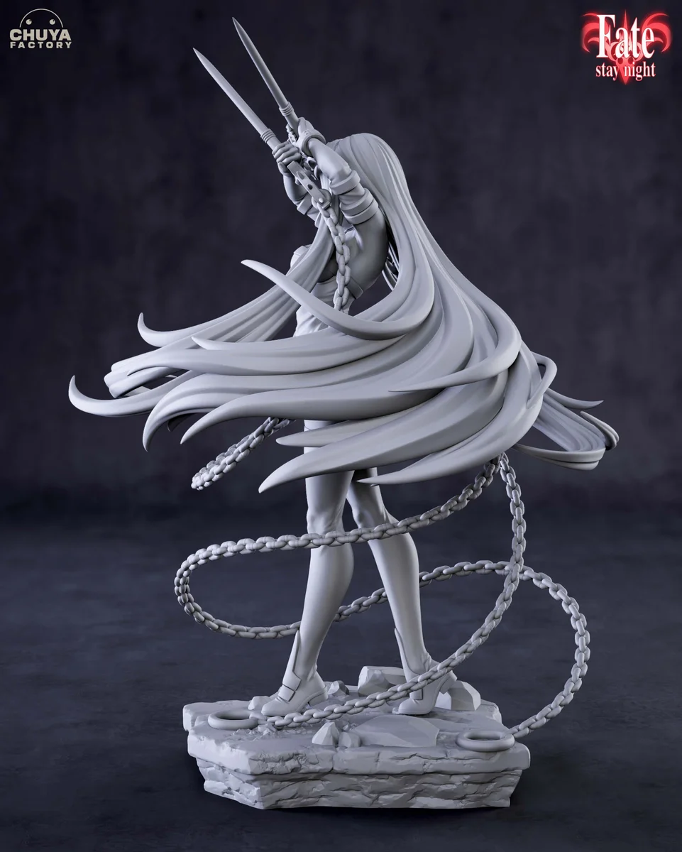 Medusa | Fan Art | 3D Printed Resin Model Garage Kit | *Un-Painted* | Chuya Factory 12