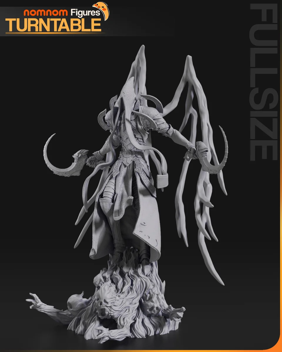 Malthael | Fan Art | 3D Printed Resin Model Garage Kit | *Un-Painted* | Nomnom 7