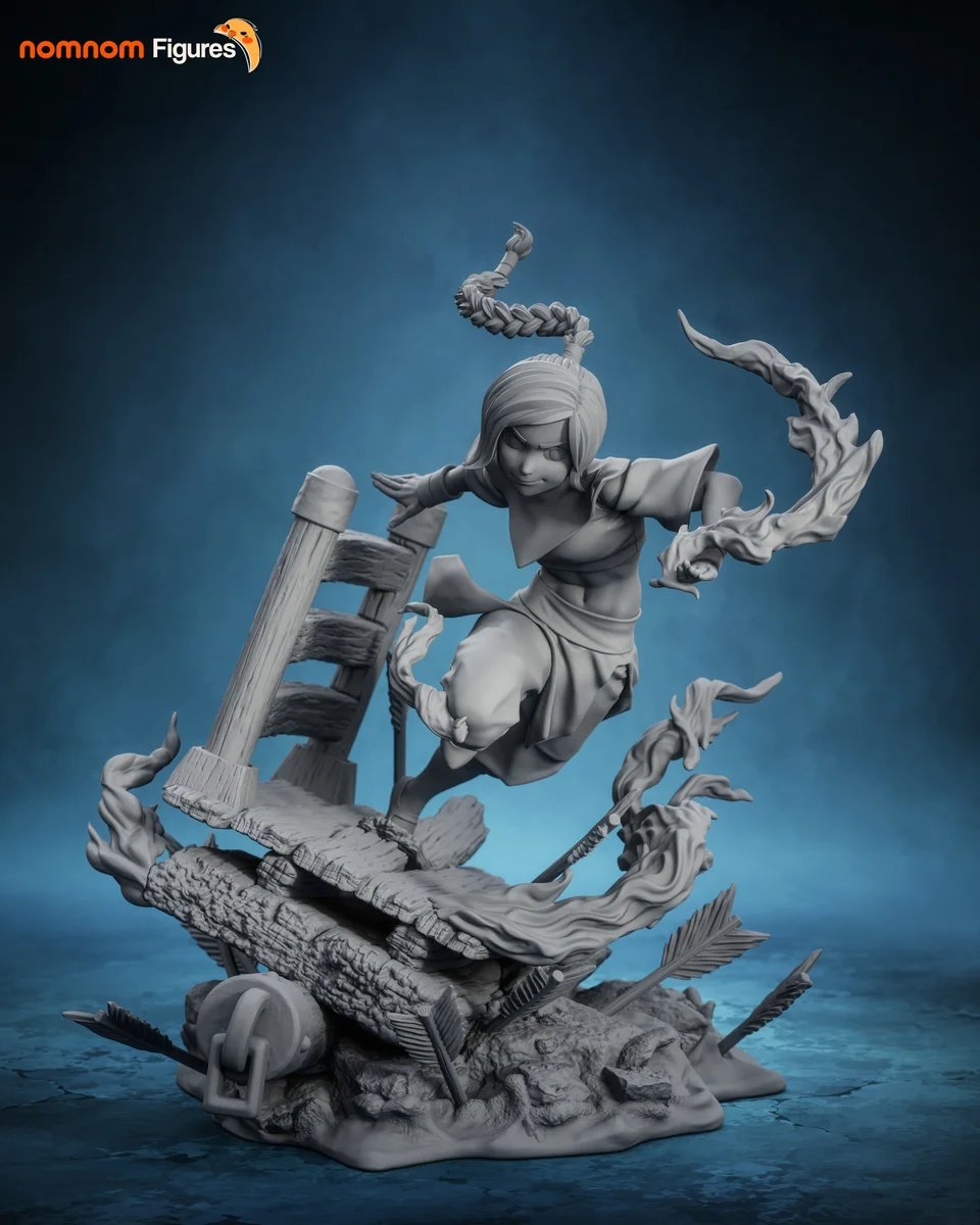 Ty Lee | Fan Art | 3D Printed Resin Model Garage Kit | *Un-Painted* | Nomnom 12
