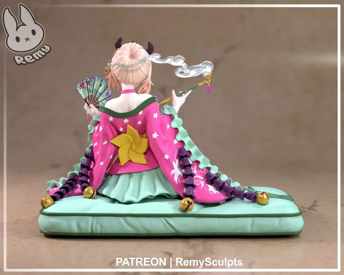 Nimi Nightmare v2 | Fan Art | 3D Printed Resin Model Garage Kit | *Un-Painted* | Remy Sculpts 4