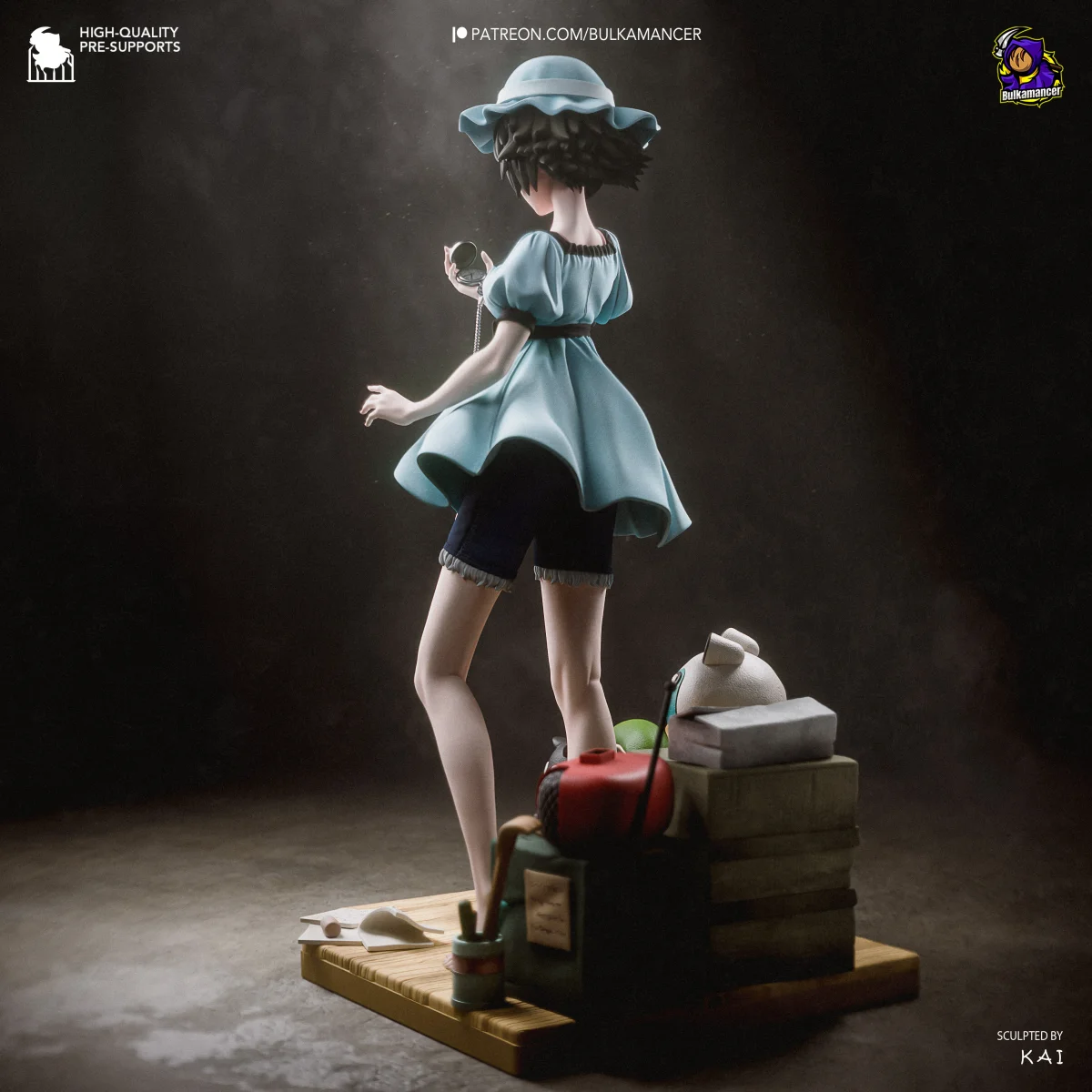 Mayuri Shiina | Fan Art | 3D Printed Resin Model Garage Kit | *Un-Painted* | Bulkamancer 4