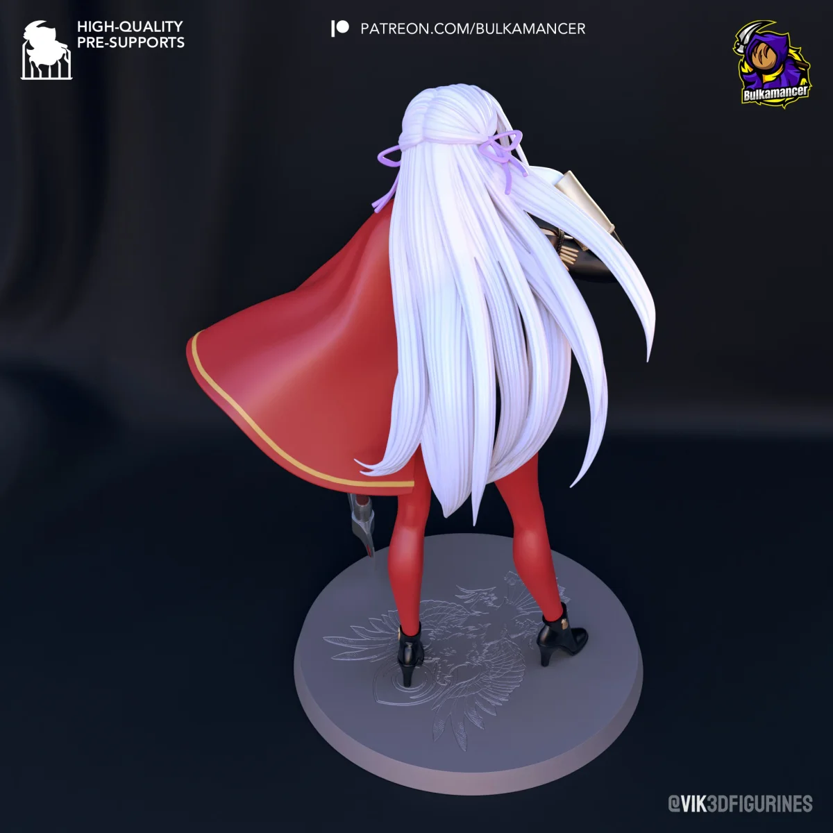 Student Edelgard | Fan Art | 3D Printed Resin Model Garage Kit | *Un-Painted* | Bulkamancer 6