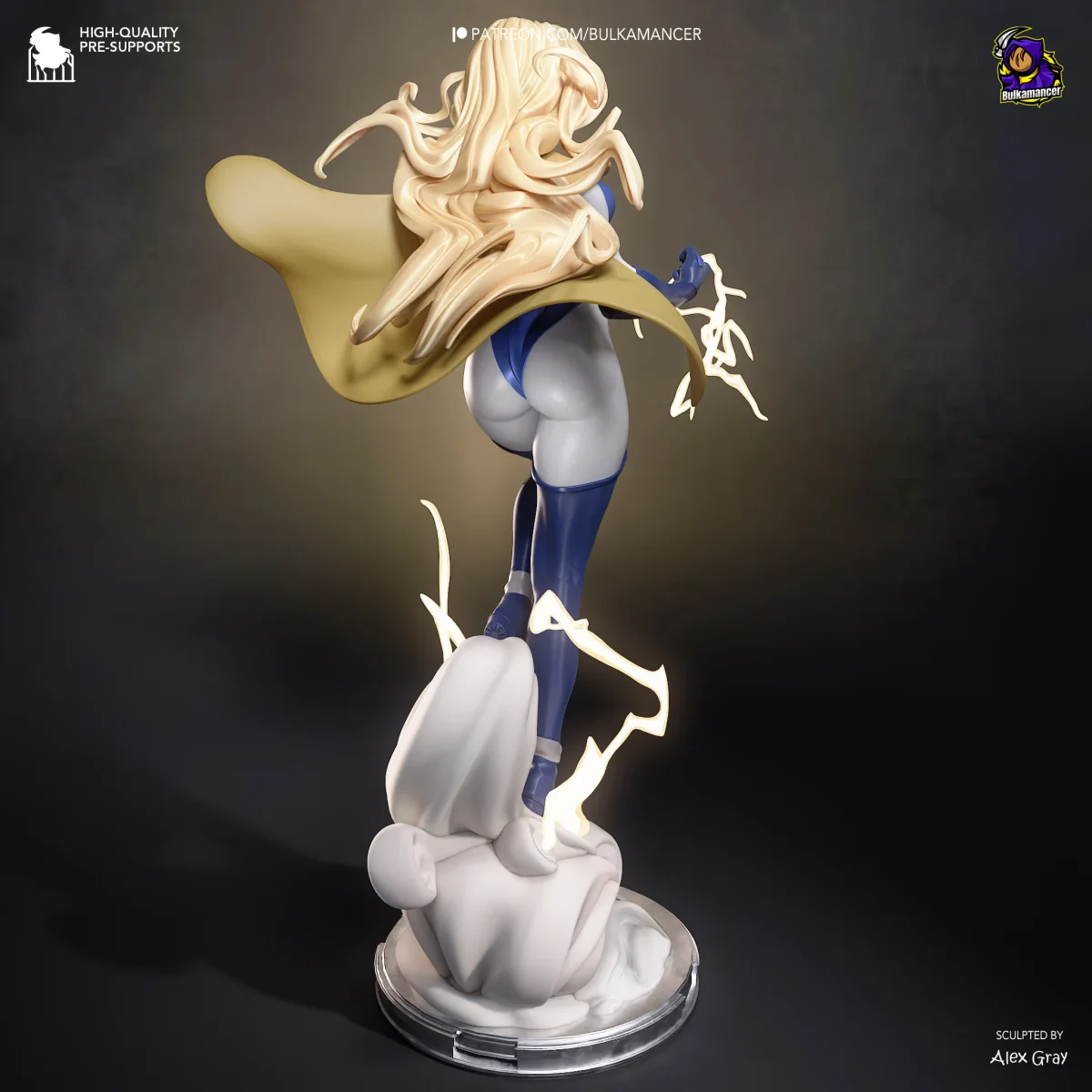Blonde Blazer | Fan Art | 3D Printed Resin Model Garage Kit | *Un-Painted* | Bulkamancer 3