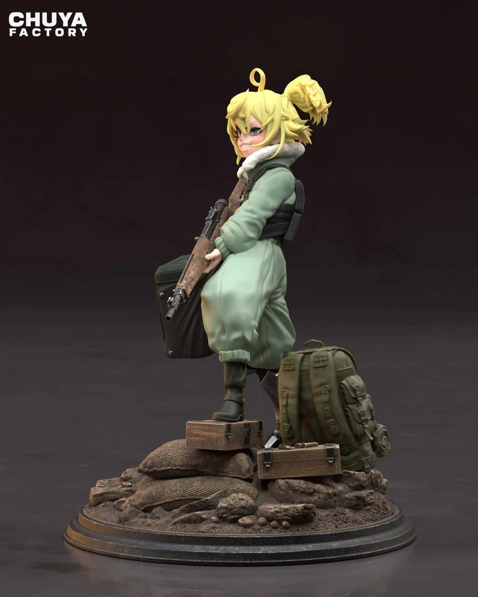 Tanya von Degurechaff | Fan Art | 3D Printed Resin Model Garage Kit | *Un-Painted* | Chuya Factory 5