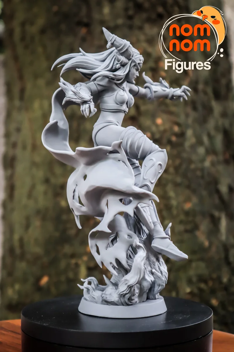 Alexstrasza | Fan Art | 3D Printed Resin Model Garage Kit | *Un-Painted* | Nomnom 6