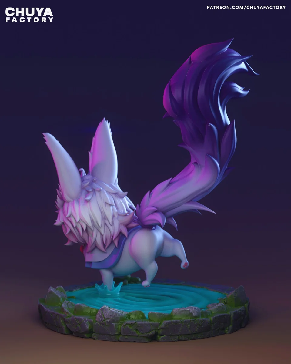 Chibi Fou | Fan Art | 3D Printed Resin Model Garage Kit | *Un-Painted* | Chuya Factory 5