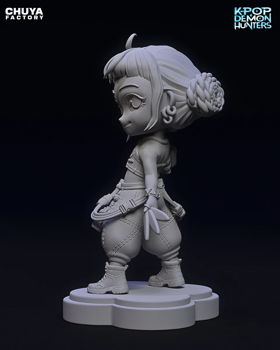 Chibi Zoey | Fan Art | 3D Printed Resin Model Garage Kit | *Un-Painted* | Chuya Factory 13