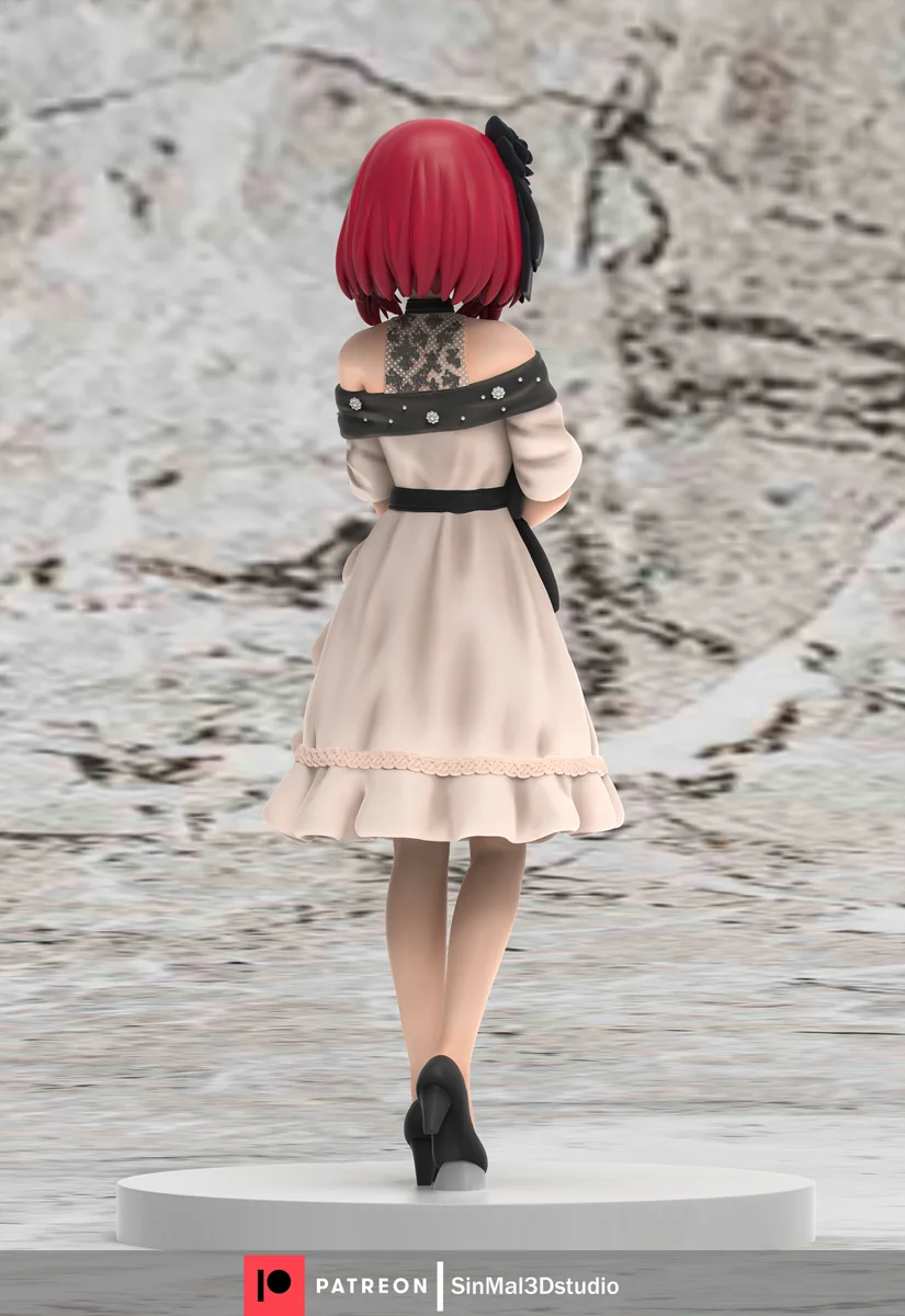 Kana Arima | Fan Art | 3D Printed Resin Model Garage Kit | *Un-Painted* | Sin3Dstudio 8