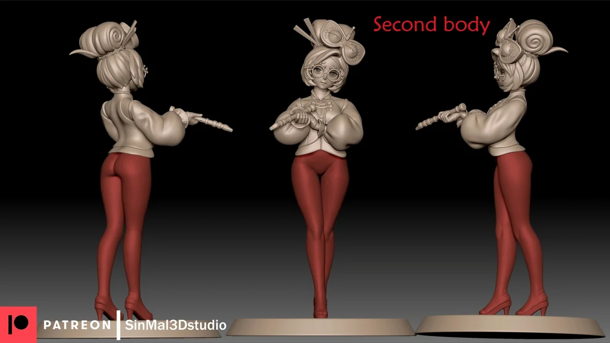 Purah | Fan Art | 3D Printed Resin Model Garage Kit | *Un-Painted* | Sin3Dstudio 11