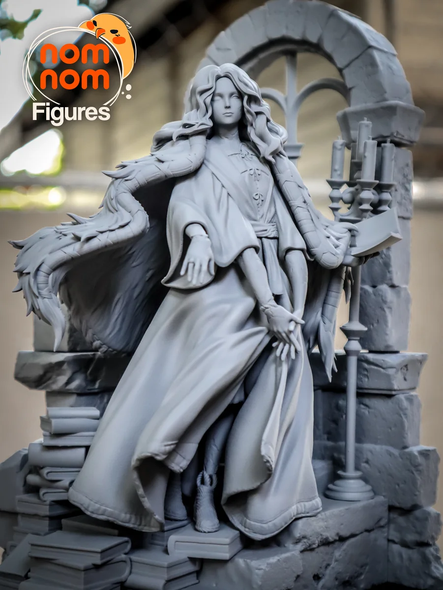 Ranni the Witch | Fan Art | 3D Printed Resin Model Garage Kit | *Un-Painted* | Nomnom 13