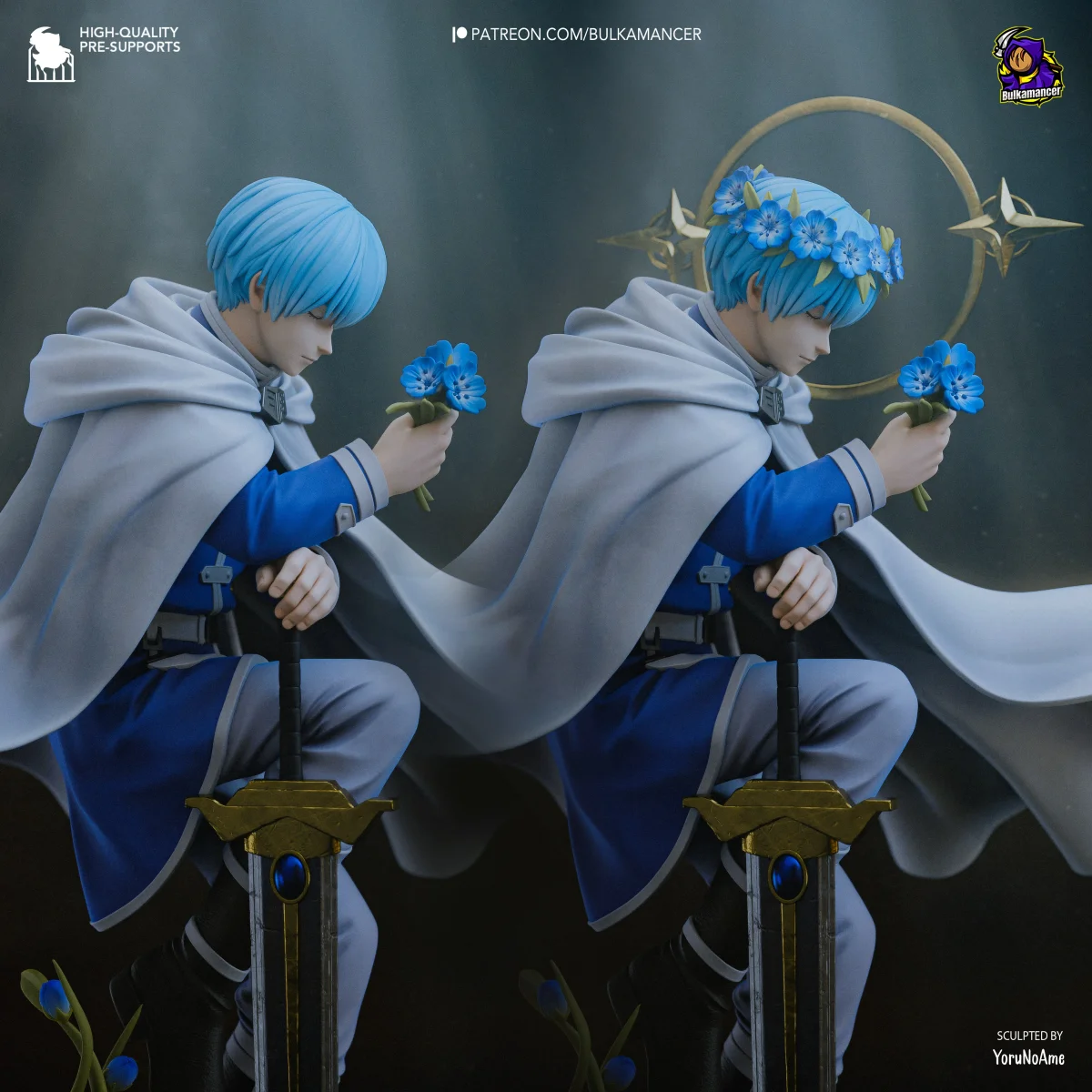 Himmel | Fan Art | 3D Printed Resin Model Garage Kit | *Un-Painted* | Bulkamancer 4