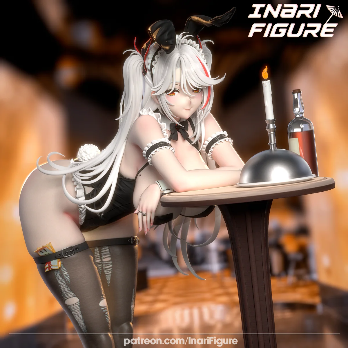 Bunny Prinz Eugen | Fan Art | 3D Printed Resin Model Garage Kit | *Un-Painted* | Inari Figure
