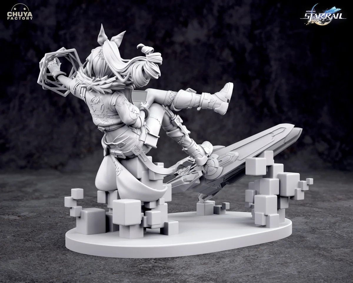 Silver Wolf | Fan Art | 3D Printed Resin Model Garage Kit | *Un-Painted* | Chuya Factory 13