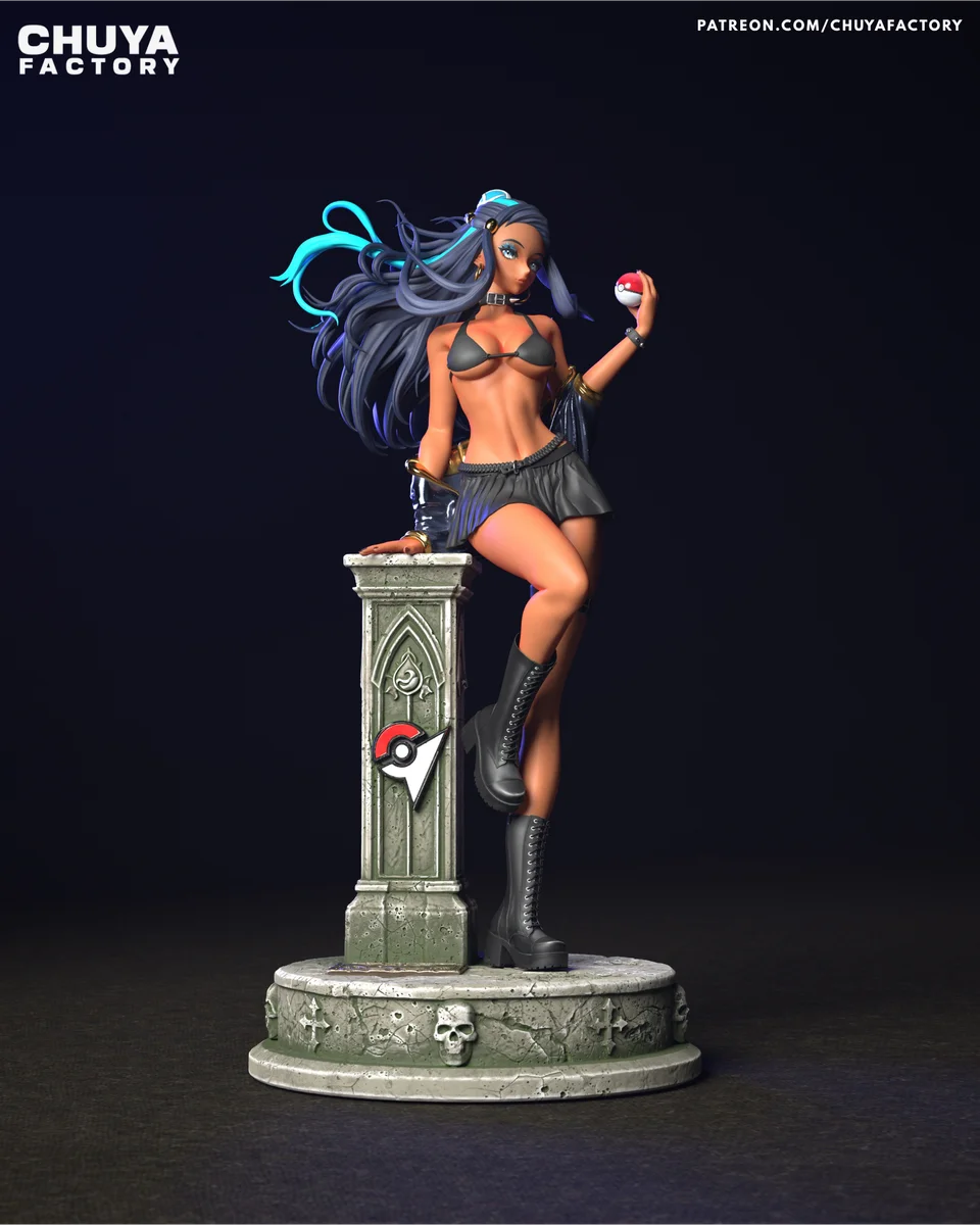 Nessa | Fan Art | 3D Printed Resin Model Garage Kit | *Un-Painted* | Chuya Factory 12