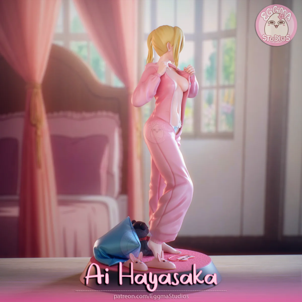 Ai Hayasaka | Fan Art | 3D Printed Resin Model Garage Kit | *Un-Painted* | EggmaStudios 5