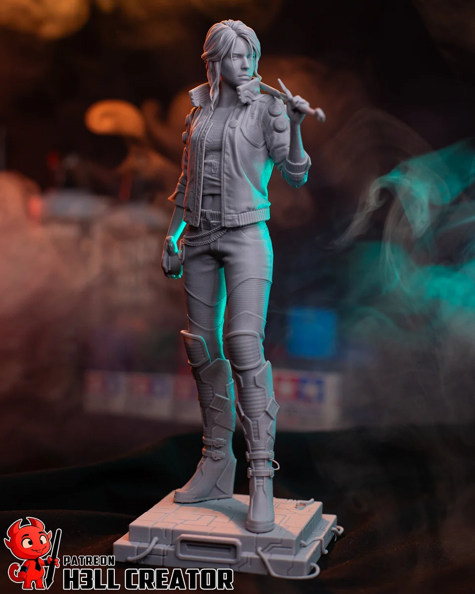Ciri | Fan Art | 3D Printed Resin Model Garage Kit | *Un-Painted* | H3LL Creator 11