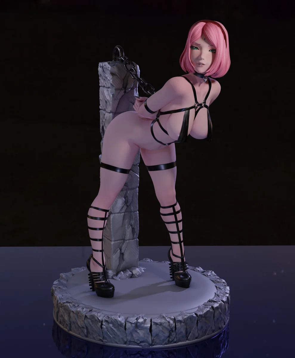 Sakura Sado | Fan Art | 3D Printed Resin Model Garage Kit | *Un-Painted* | Momoji 4