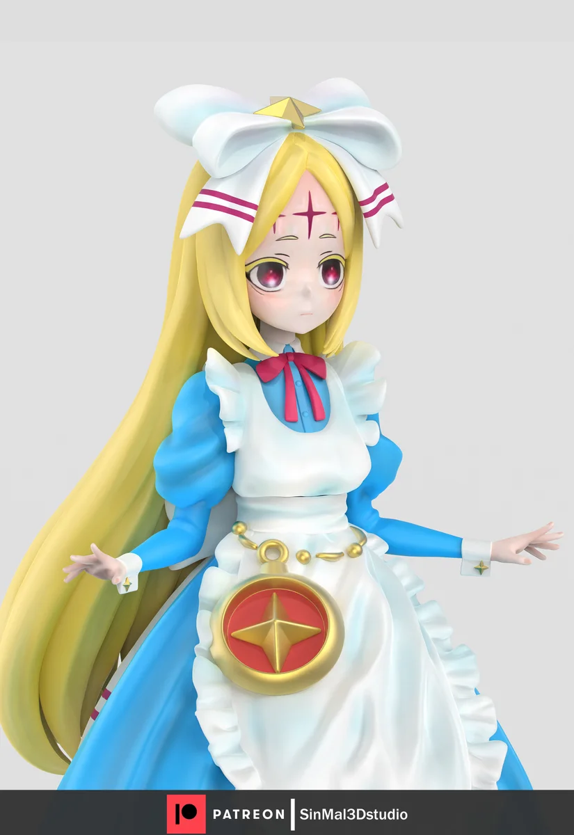 Alice | Fan Art | 3D Printed Resin Model Garage Kit | *Un-Painted* | Sin3Dstudio