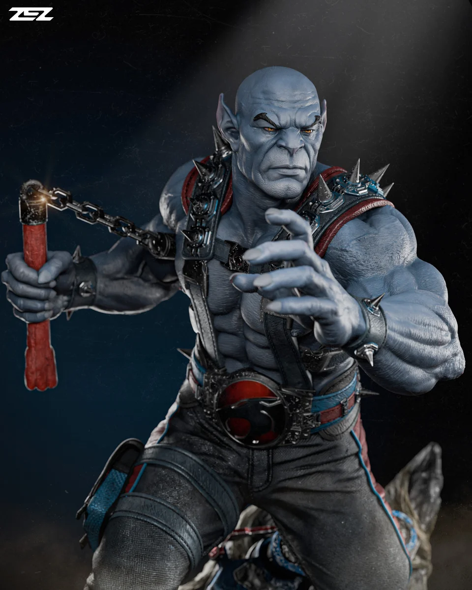 Panthro | Fan Art | 3D Printed Resin Model Garage Kit | *Un-Painted* | ZEZ Studio