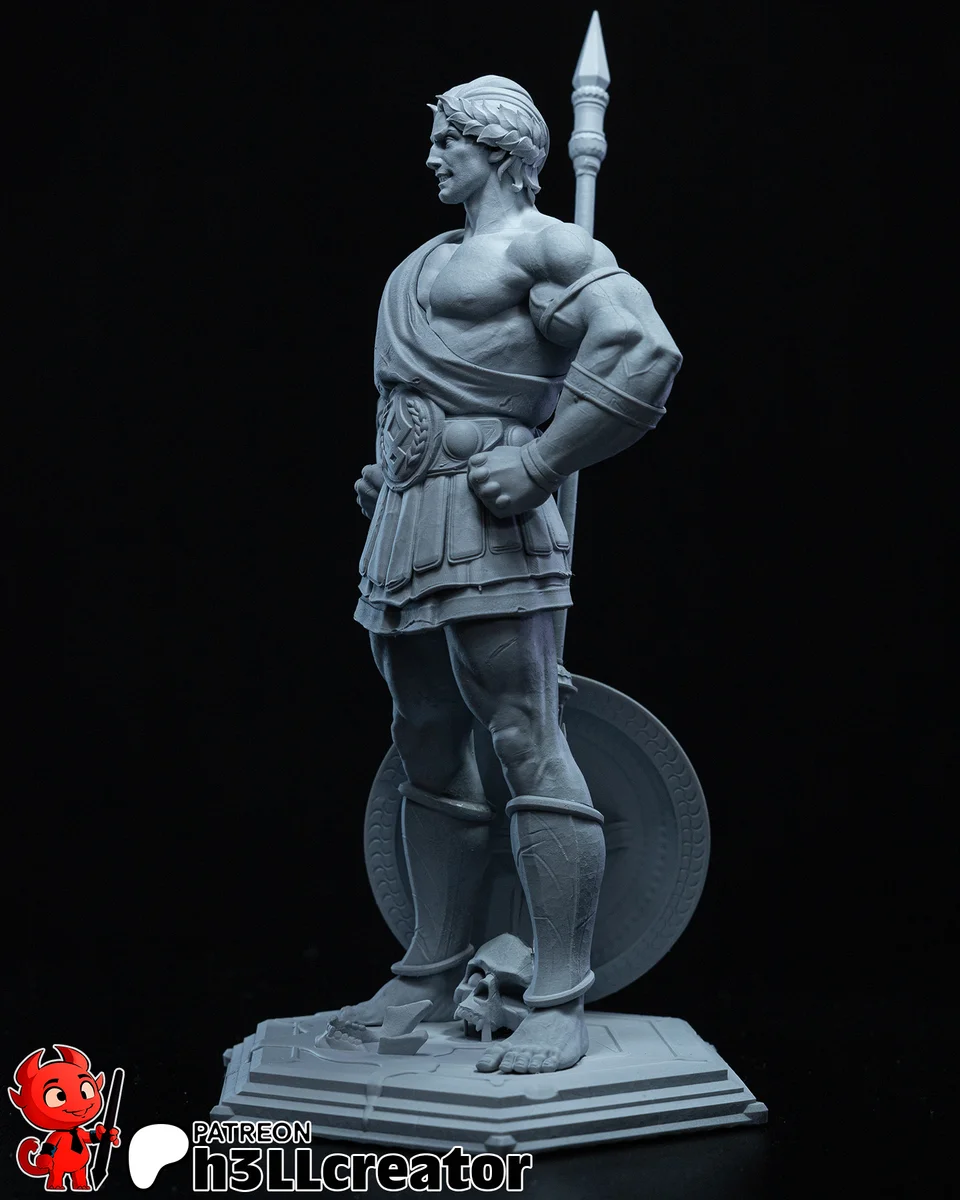 Theseus | Fan Art | 3D Printed Resin Model Garage Kit | *Un-Painted* | H3LL Creator 6