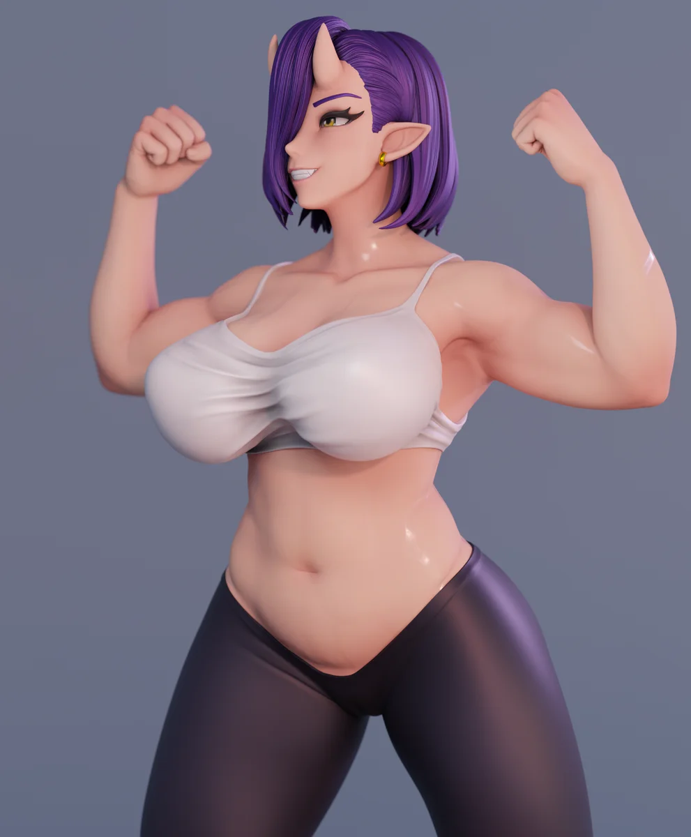 Oga | Fan Art | 3D Printed Resin Model Garage Kit | *Un-Painted* | Momoji 11