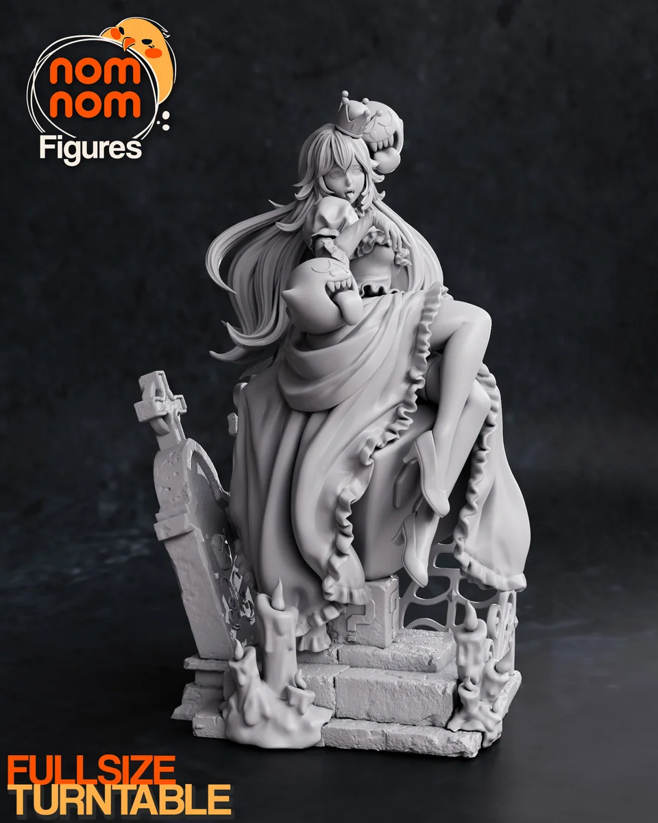 Booette | Fan Art | 3D Printed Resin Model Garage Kit | *Un-Painted* | Nomnom 7