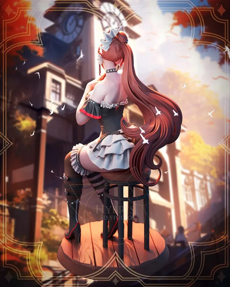 Noble Lady | Fan Art | 3D Printed Resin Model Garage Kit | *Un-Painted* | Hybris Studio 3