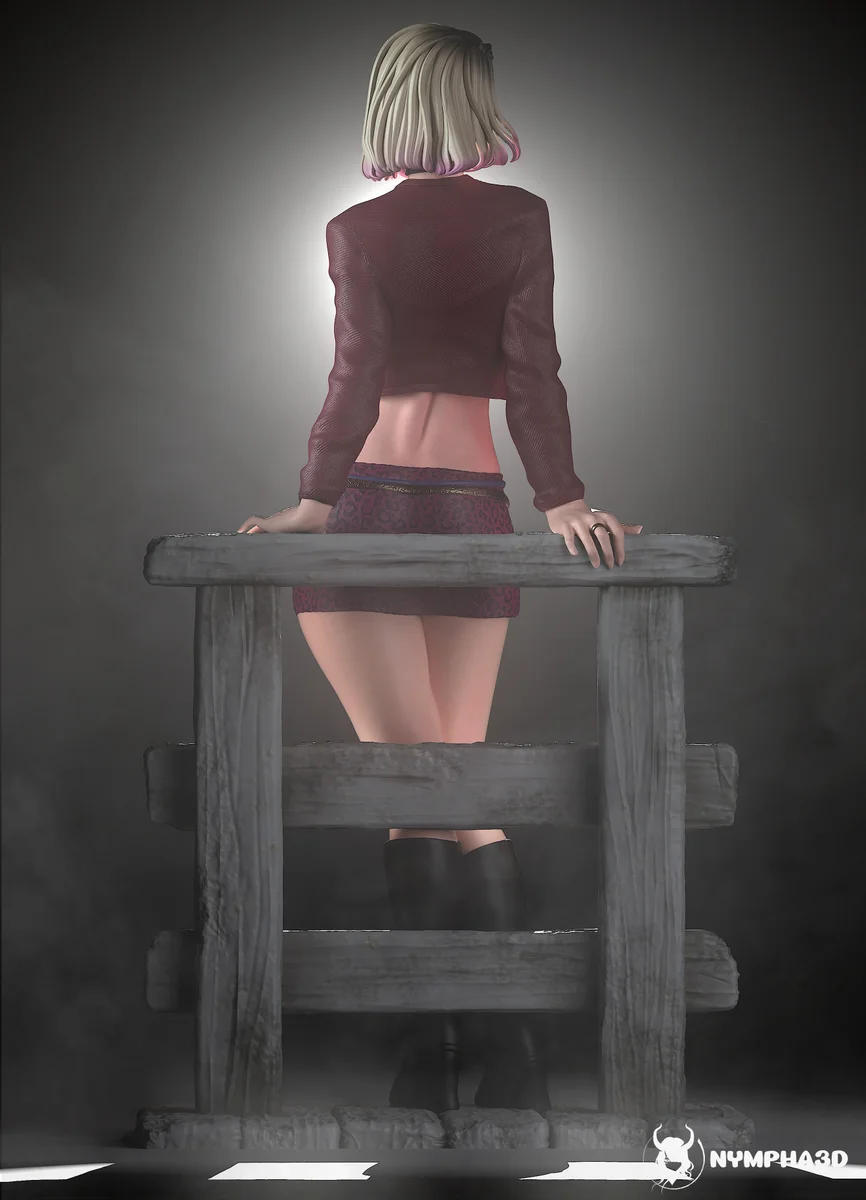 Maria | Fan Art | 3D Printed Resin Model Garage Kit | *Un-Painted* | Nympha3D 3