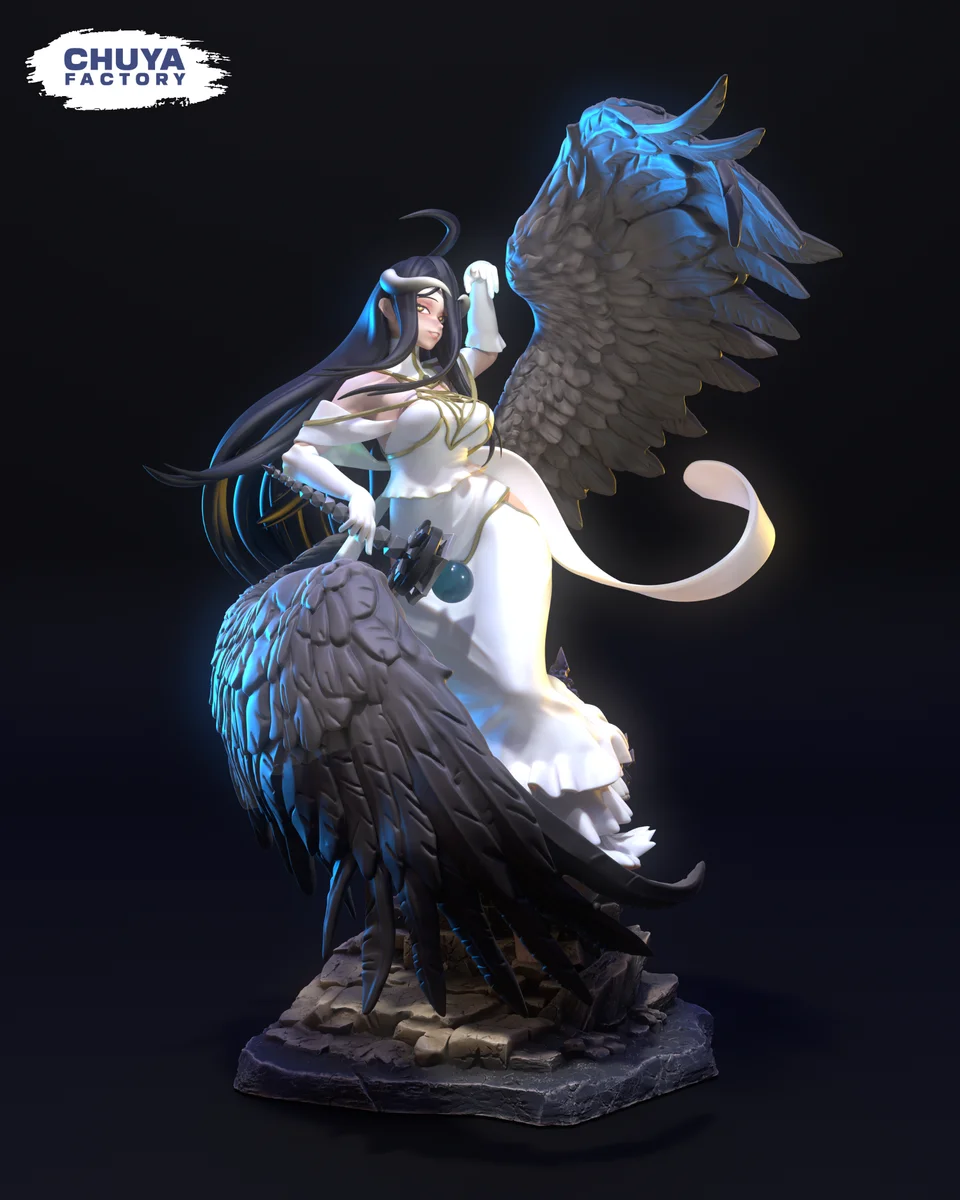 Albedo | Fan Art | 3D Printed Resin Model Garage Kit | *Un-Painted* | Chuya Factory 7