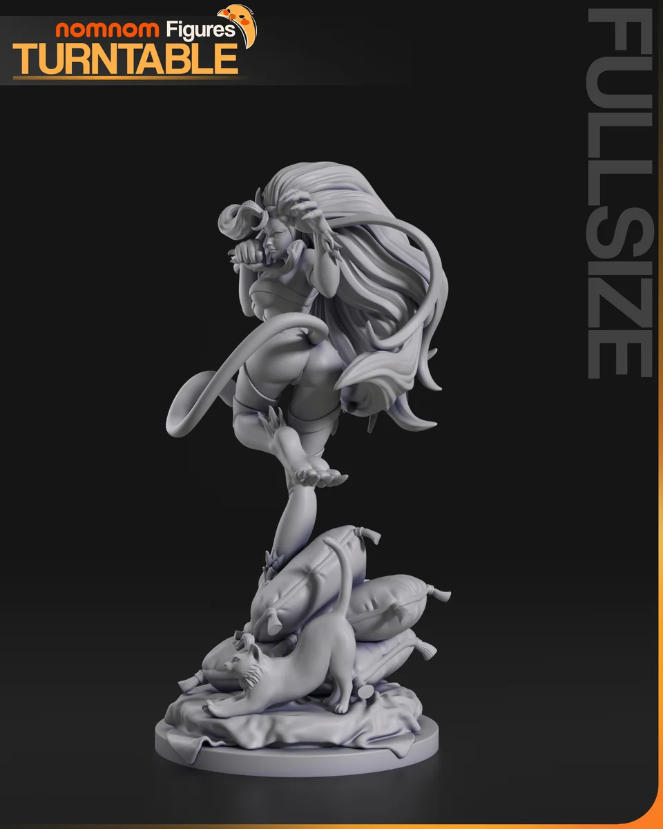 Felicia Rosemary | Fan Art | 3D Printed Resin Model Garage Kit | *Un-Painted* | Nomnom 6